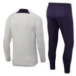 Paris Saint-Germain Quarter Zip Sweatshirts Anzüge 2023-24 Weiße
